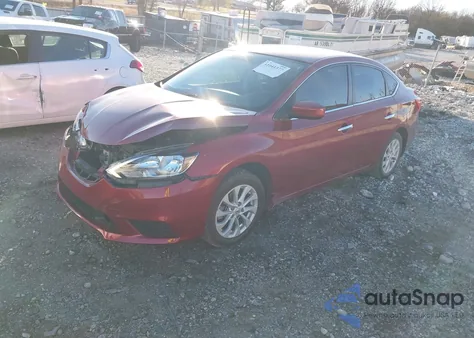 2018 Nissan Sentra Sv z USA, uszkodzony, nr VIN 3N1AB7AP4JY227592